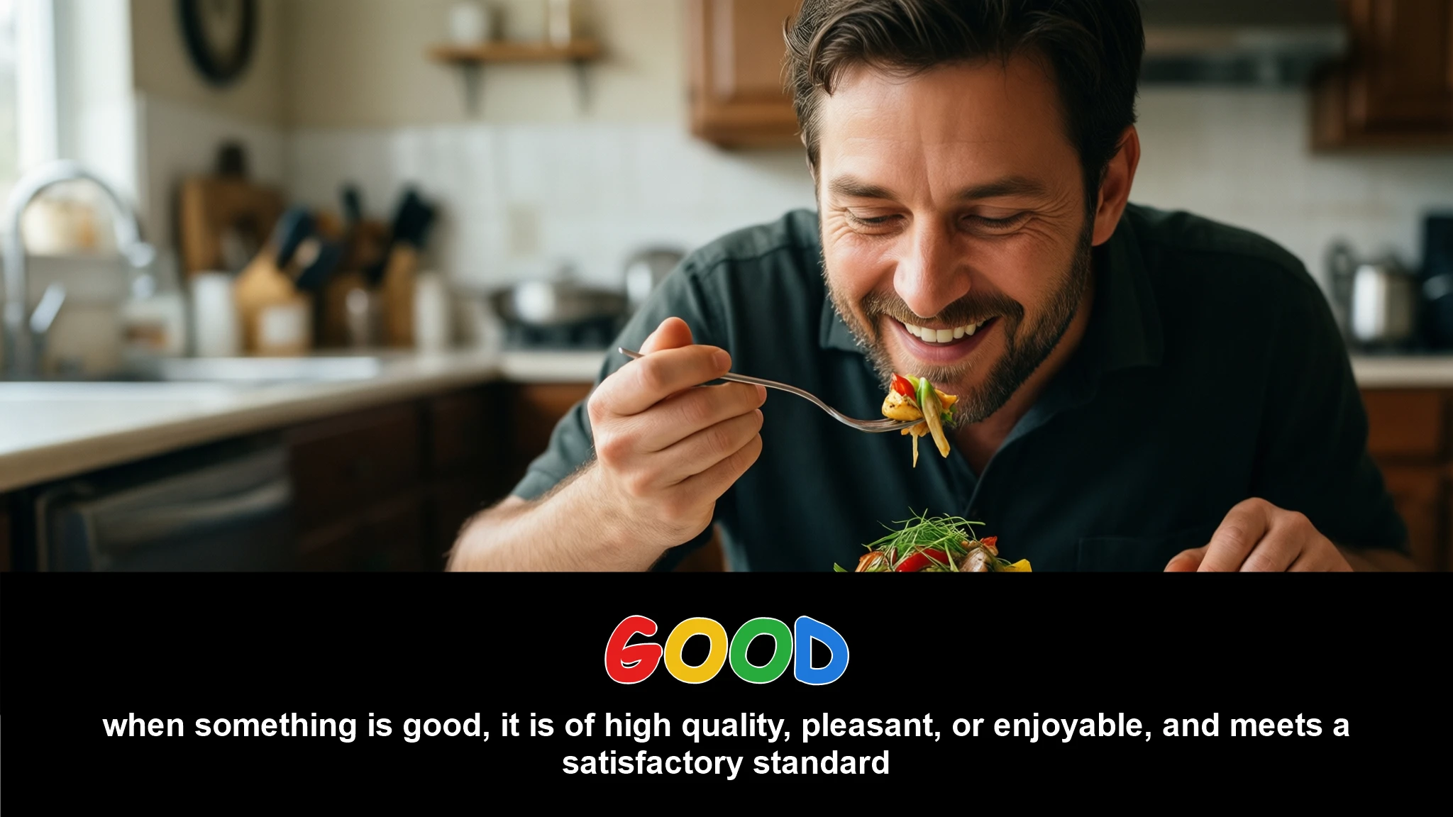 English Illustration for good